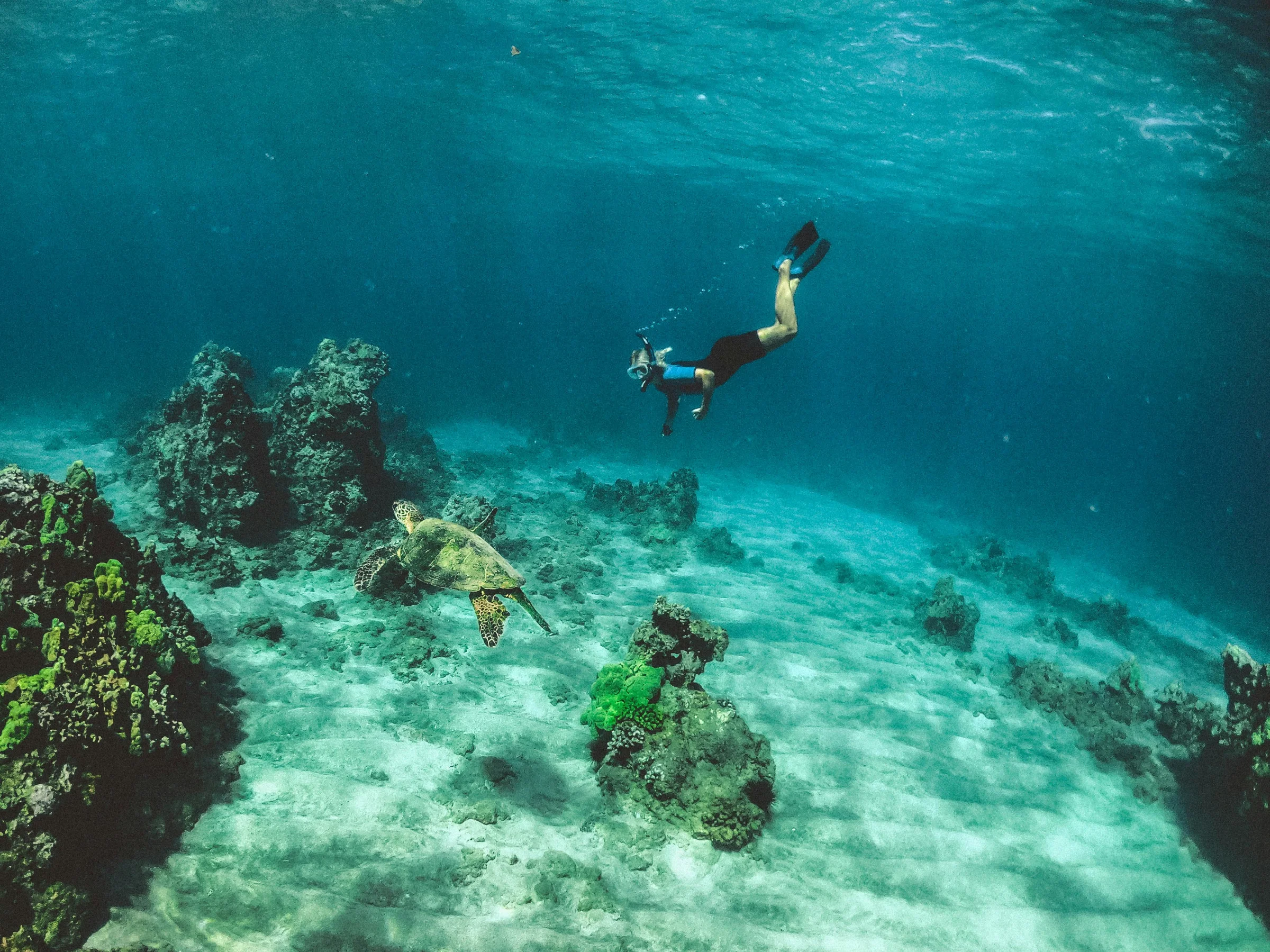 snorkeling in crete