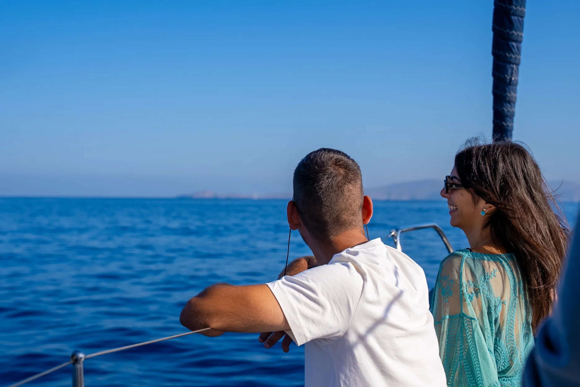 Sailing in Crete