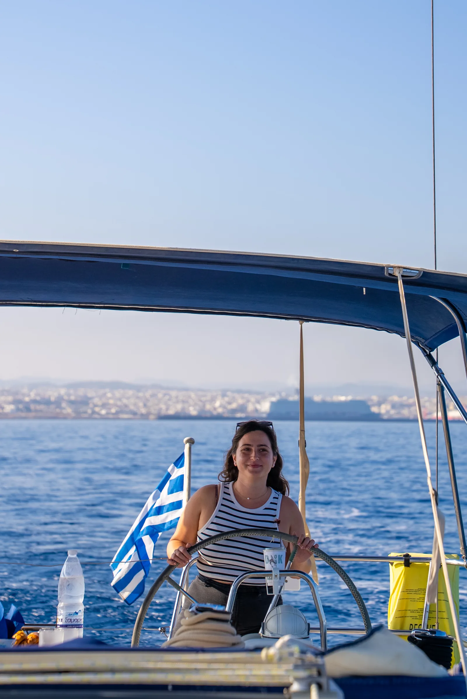 Sail along the Cretan coast