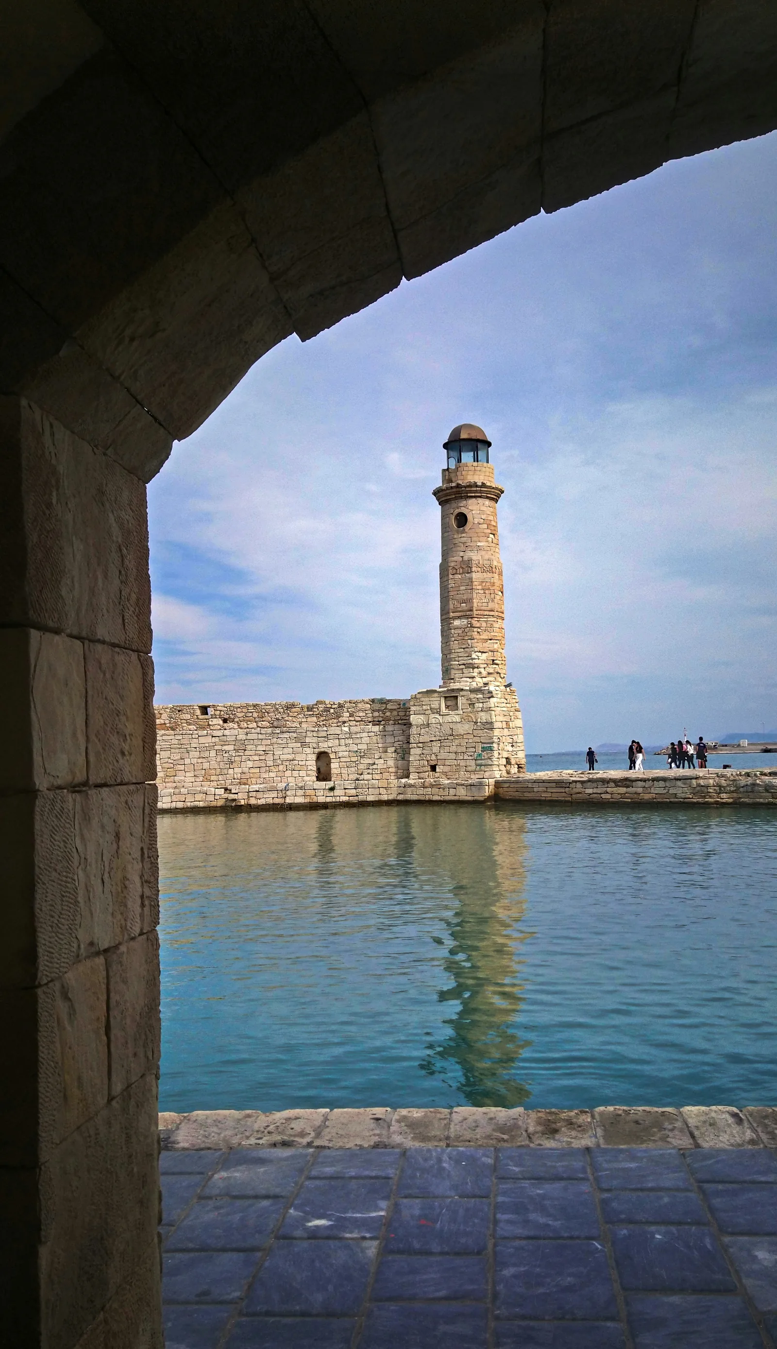 The picturesque Venetian Harbor & Lighthouse