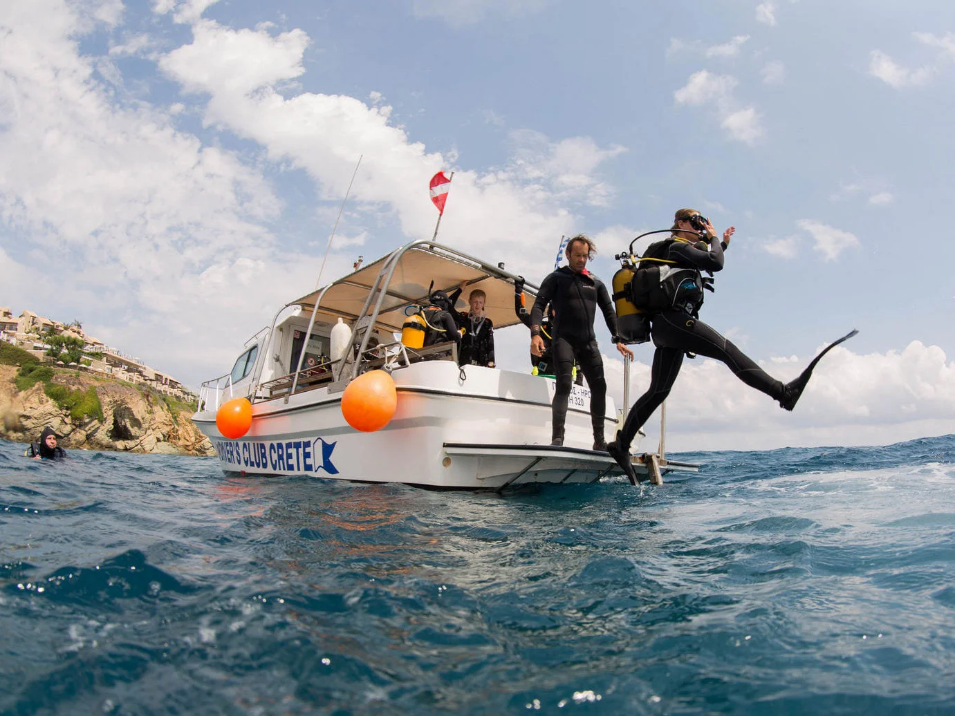 2 Boat Dives for Certified Divers in Agia Pelagia, Heraklion, Crete