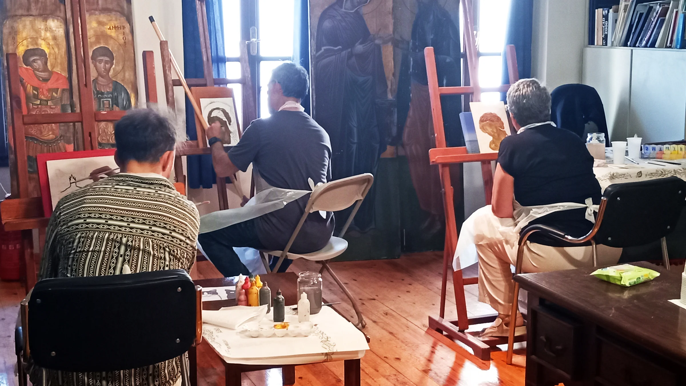 Byzantine Iconography Workshop in Rethymno: Paint Your Own Icon
