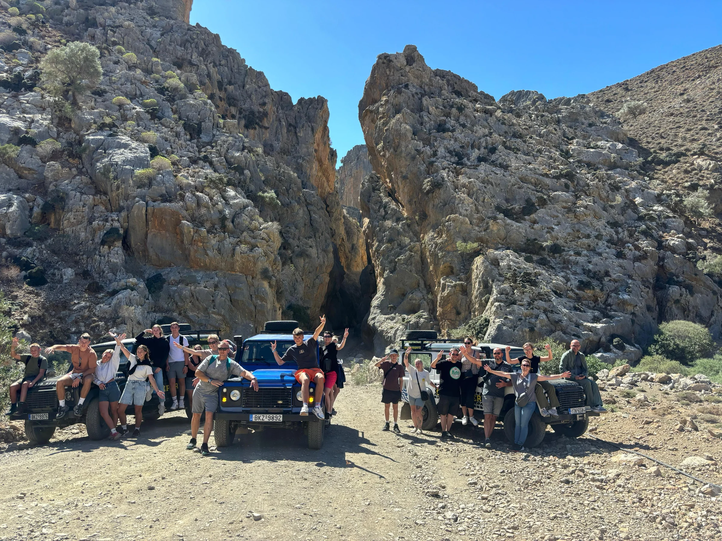 Trypiti Beach South Coast Safari: Off-Road Adventure, Gorge & Cretan Lunch with Pick Up